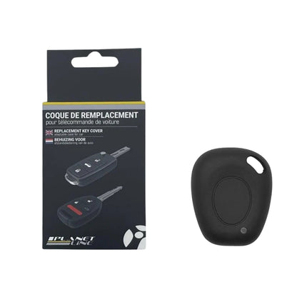 COQUE CLE ADAPTABLE POUR RENAULT 1 BOUTON LAME CRANTEE KEYSKAR