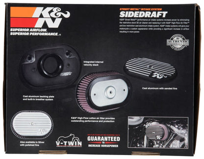 KIT D'ADMISSION DIRECTE K&N ADAPTABLE POUR HARLEY DAVIDSON