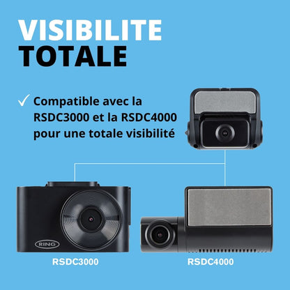 CAMERA DE BORD ARRIERE SMART DASH CAM 1000 RING