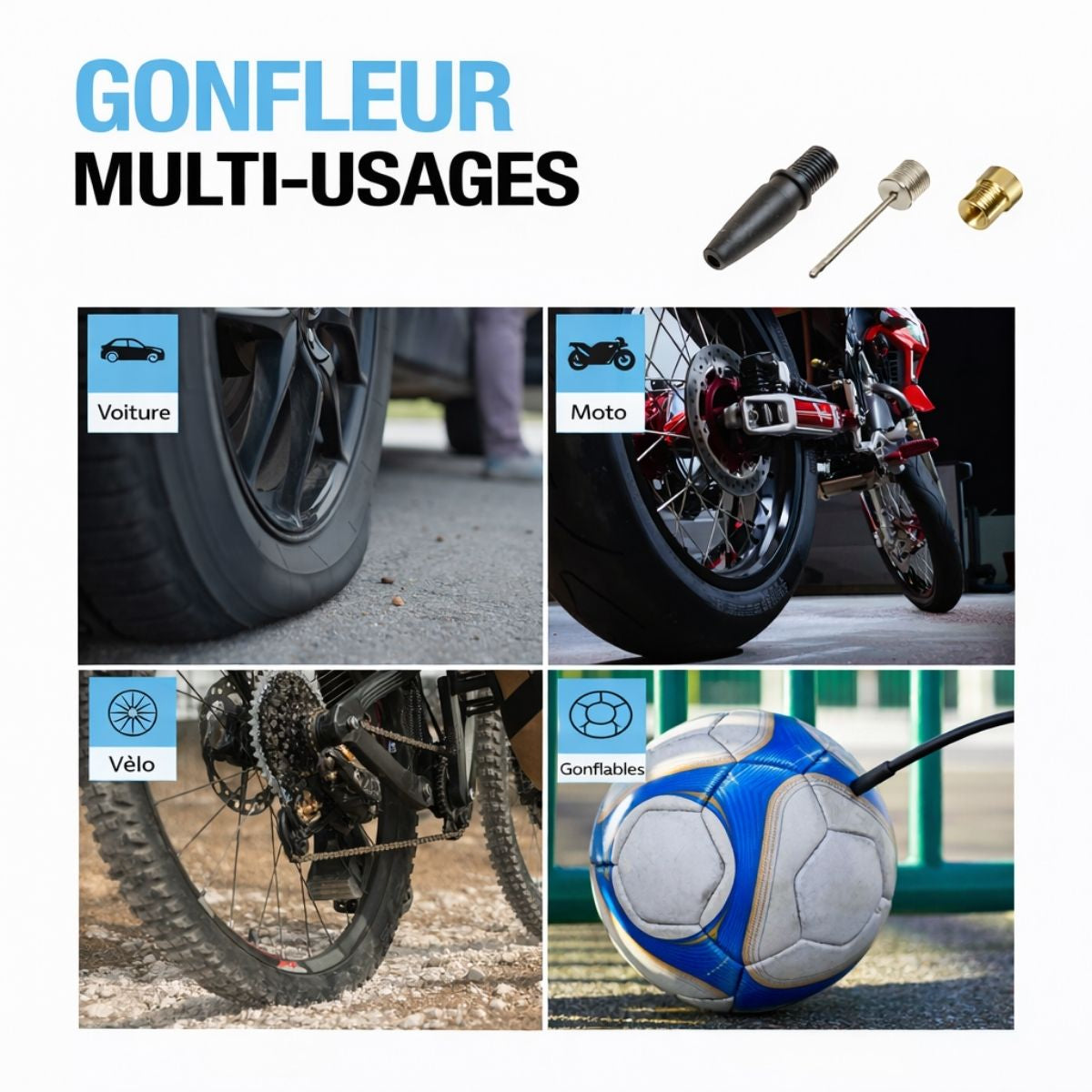 COMPRESSEUR D'AIR ANALOGIQUE 12V RING