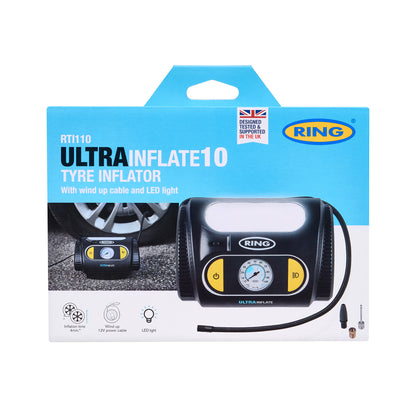 COMPRESSEUR D'AIR ANALOGIQUE 12V RING