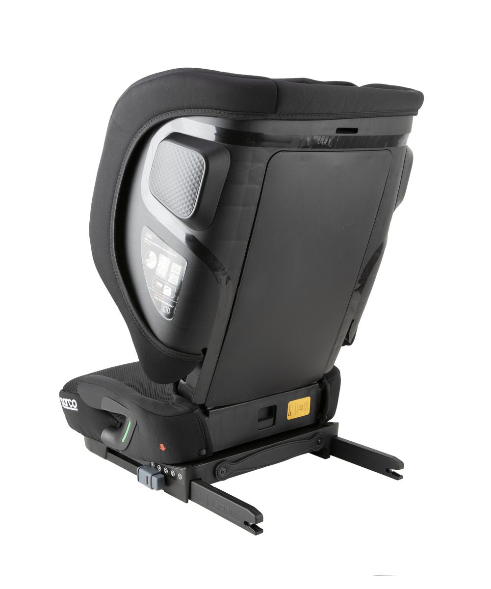 SIEGE ENFANT PLIABLE ISOFIX SPARCO 100-150CM ECE R129