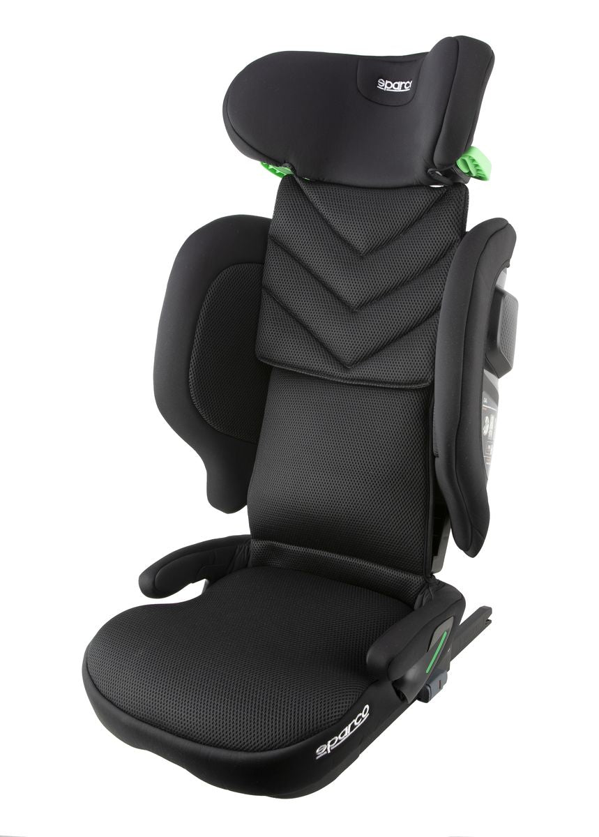 SIEGE ENFANT PLIABLE ISOFIX SPARCO 100-150CM ECE R129