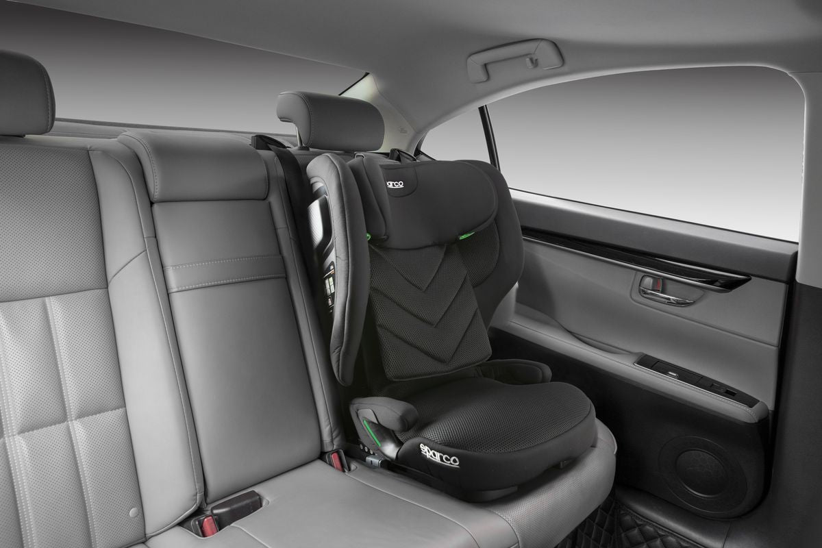 SIEGE ENFANT PLIABLE ISOFIX SPARCO 100-150CM ECE R129