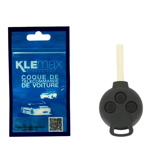 COQUE CLE ADAPTABLE SMART 3 BOUTONS LAME FRAISEE FIXE 7MM