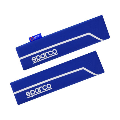 2 PROTEGES-CEINTURE SPARCO BLEU