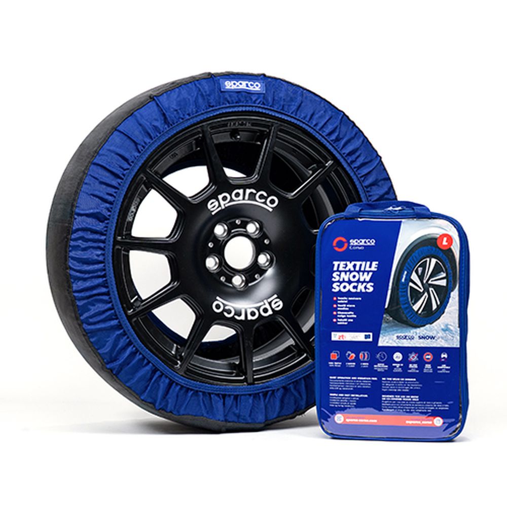 CHAUSSETTES NEIGE TEXTILE SPARCO (X2) TAILLE XL