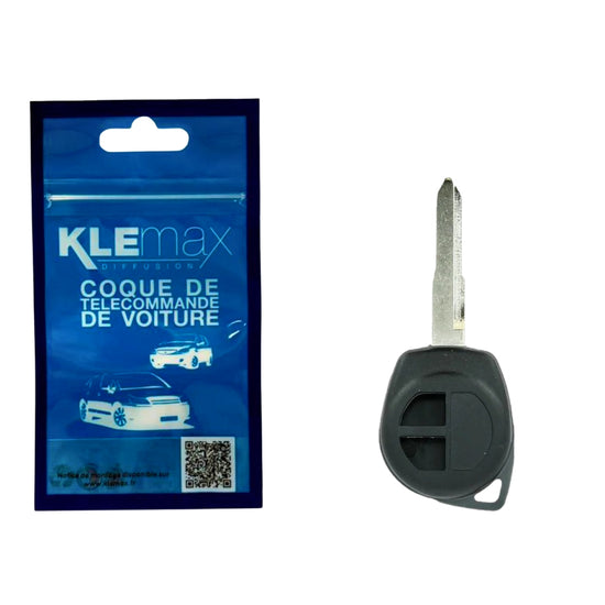 COQUE CLE ADAPTABLE SUZUKI 2 BOUTONS LAME CRANTEE FIXE