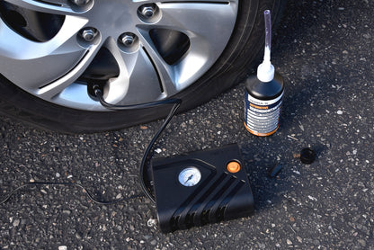MOBIL KIT ANTI-CREVAISON COMPRESSEUR + BOUTEILLE SOUPLE 450ML TERRA S