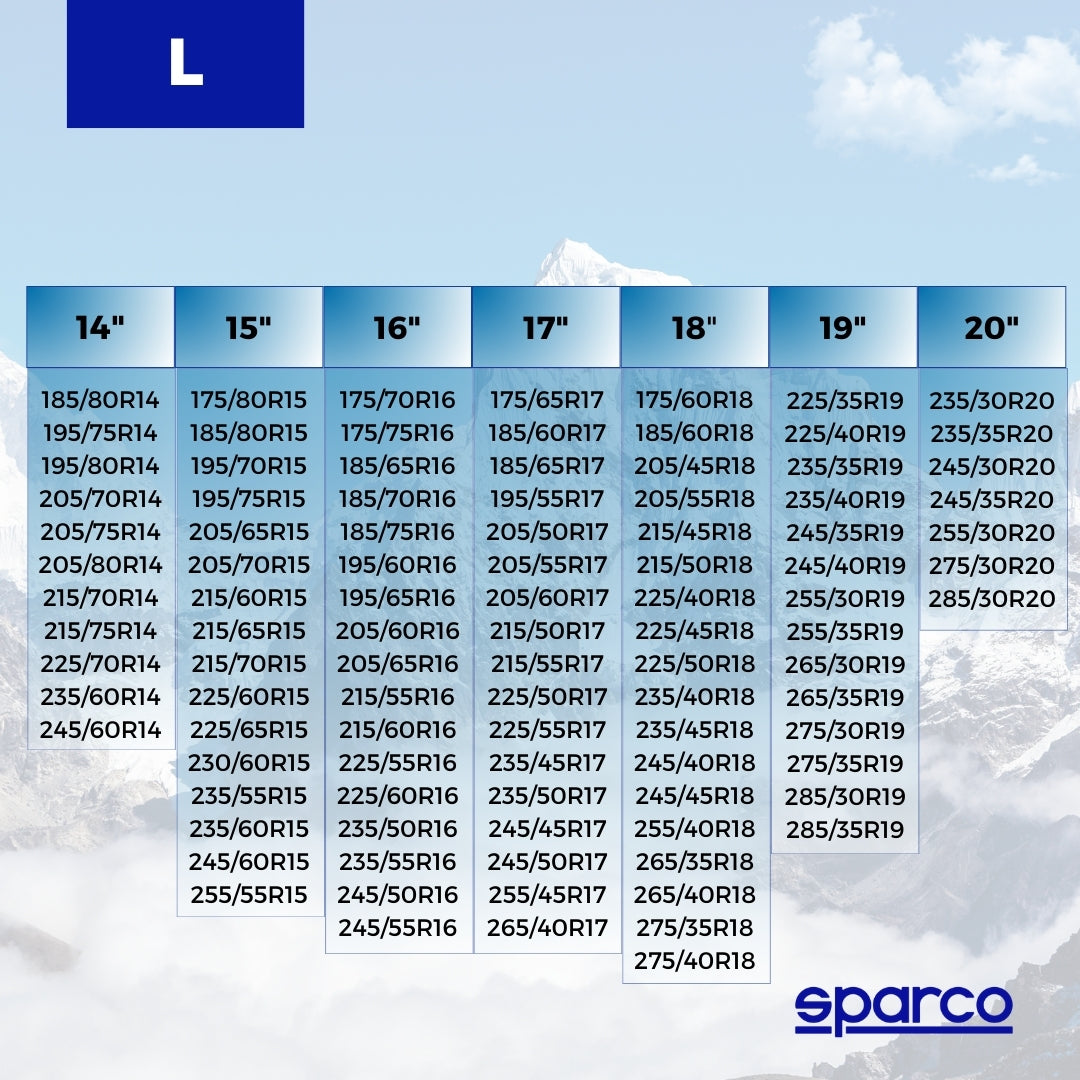 CHAUSSETTES NEIGE TEXTILE SPARCO (X2) TAILLE L