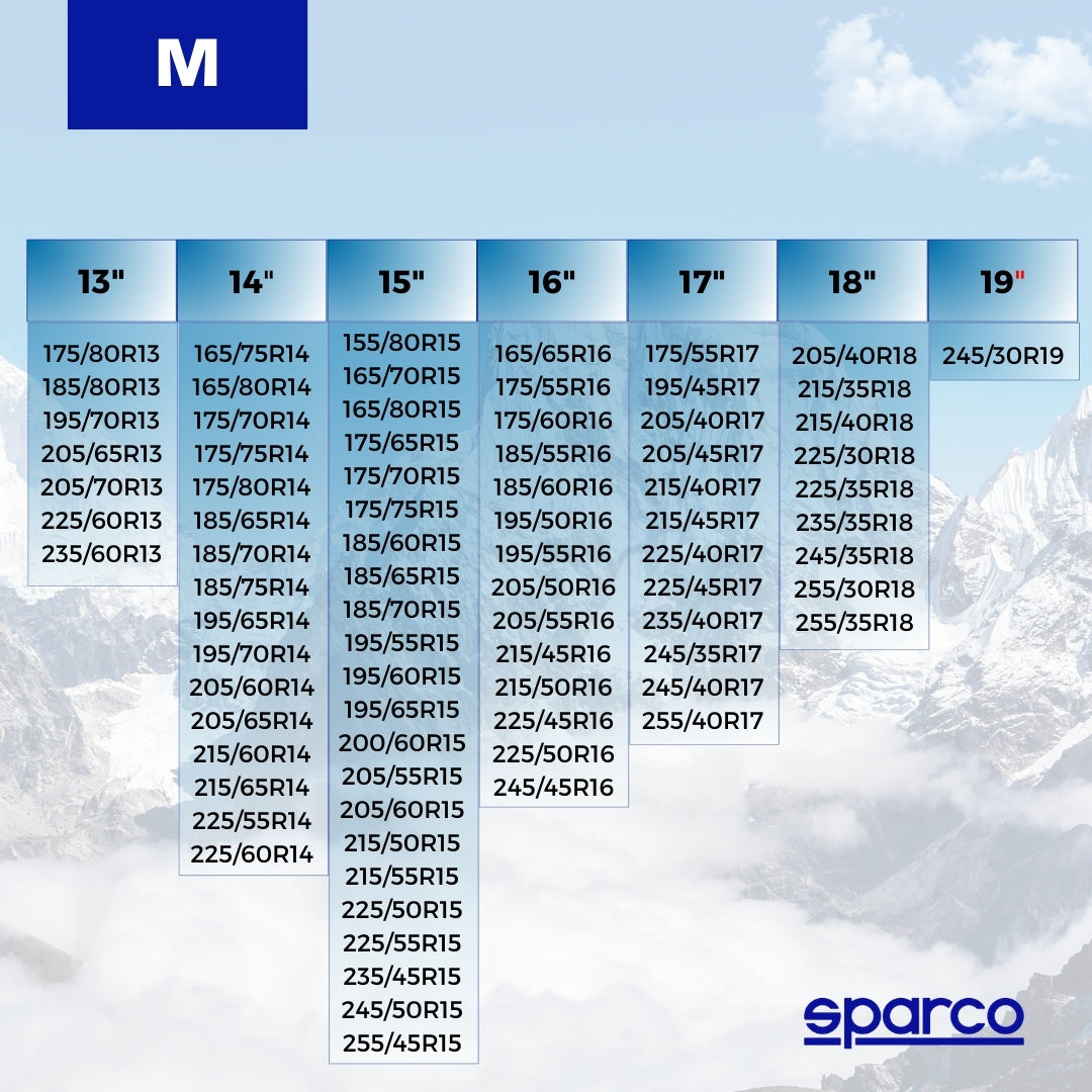 CHAUSSETTES NEIGE TEXTILE SPARCO (X2) TAILLE M