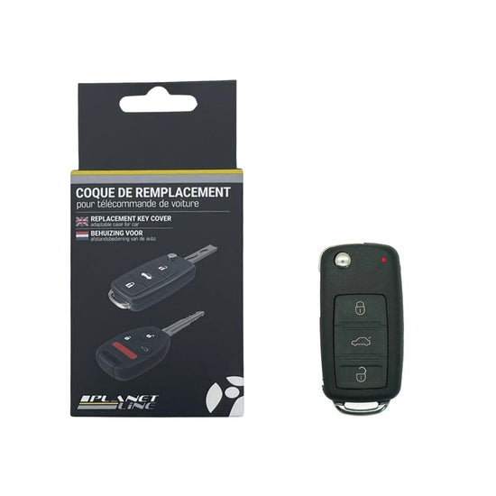 COQUE CLE ADAPTABLE POUR VAG 3 BOUTONS LAME FRAISEE KEYSKAR