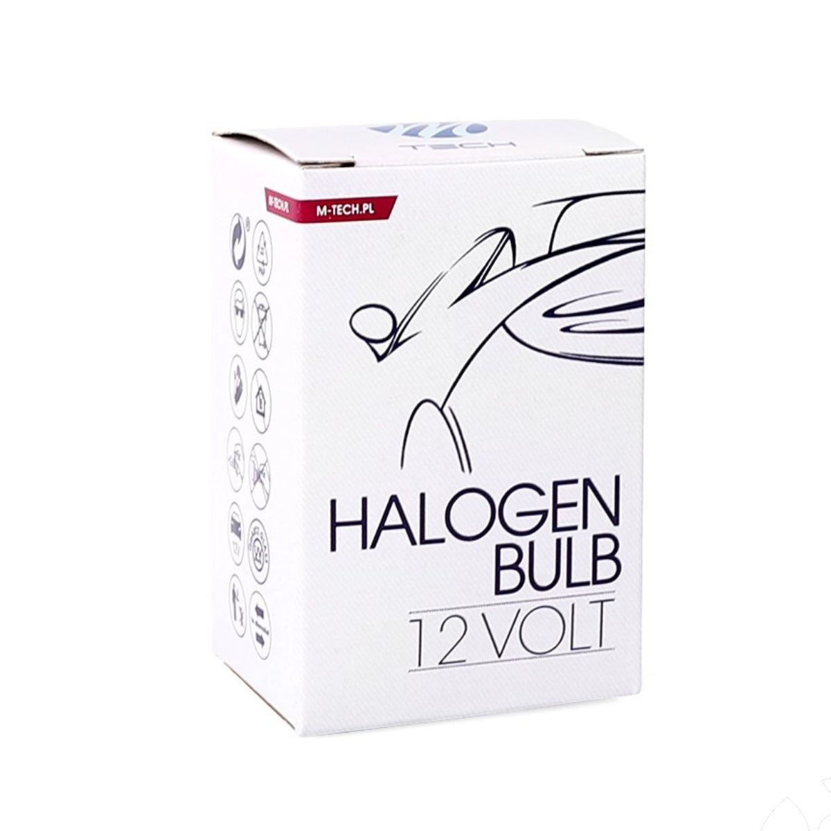 M-TECH Ampoule halogène HB3 12 V 80 W, boîte de 1 | Z80