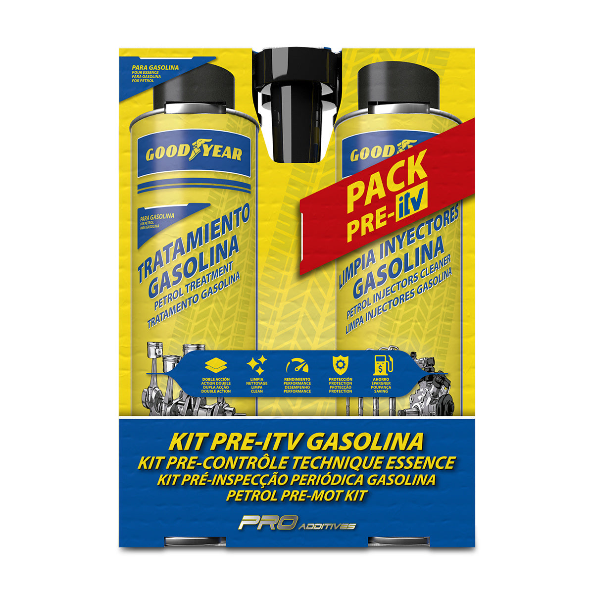 KIT PRE CONTRÔLE TECHNIQUE ESSENCE GOODYEAR