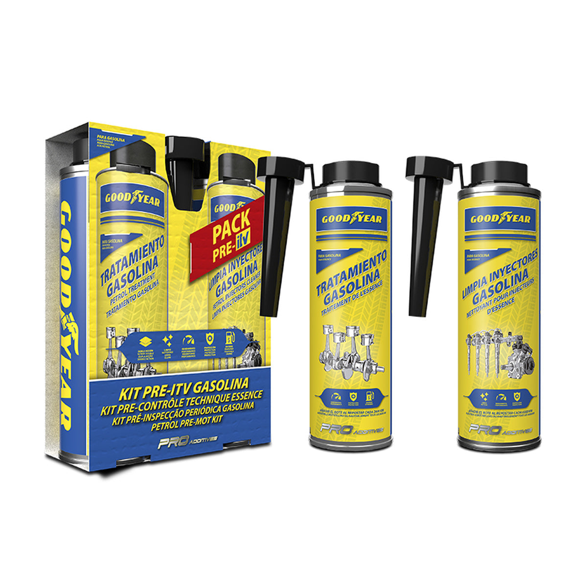 KIT PRE CONTRÔLE TECHNIQUE ESSENCE GOODYEAR