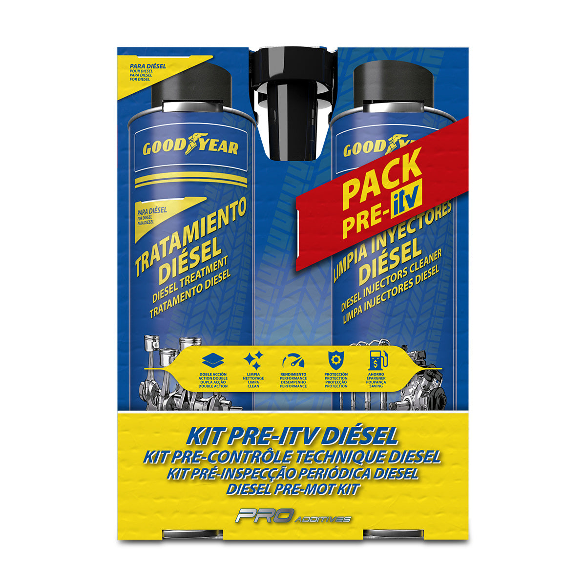 KIT PRE CONTRÔLE TECHNIQUE DIESEL GOODYEAR