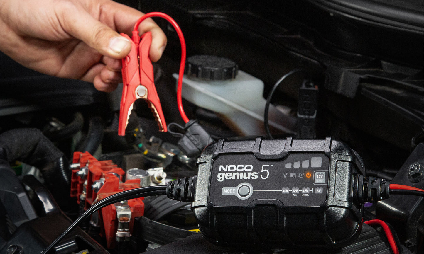 CHARGEUR BATTERIE NOCO GENIUS5 - 5A 120AH 75W