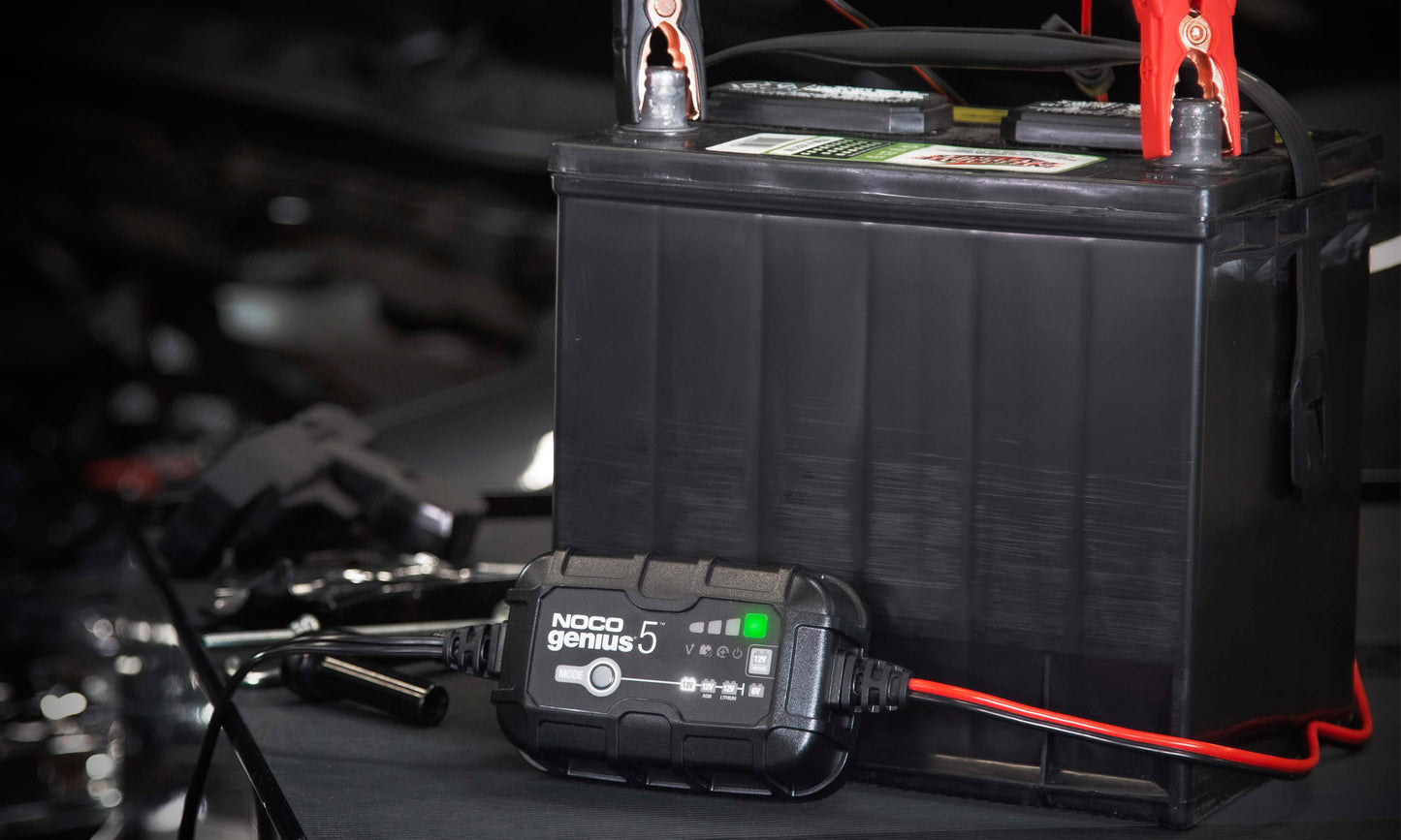 CHARGEUR BATTERIE NOCO GENIUS5 - 5A 120AH 75W