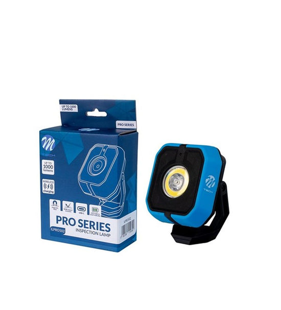 SPOT LED AIMANTE RECHARGE RAPIDE PAR INDUCTION ET USB-C 1000 LUMENS