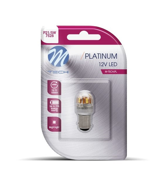 Py27w AMPOULE LED X 1 - PY27W, 12-24V 15X2835SMD, CANBUS, ORANGE (LB830Y-01B ...