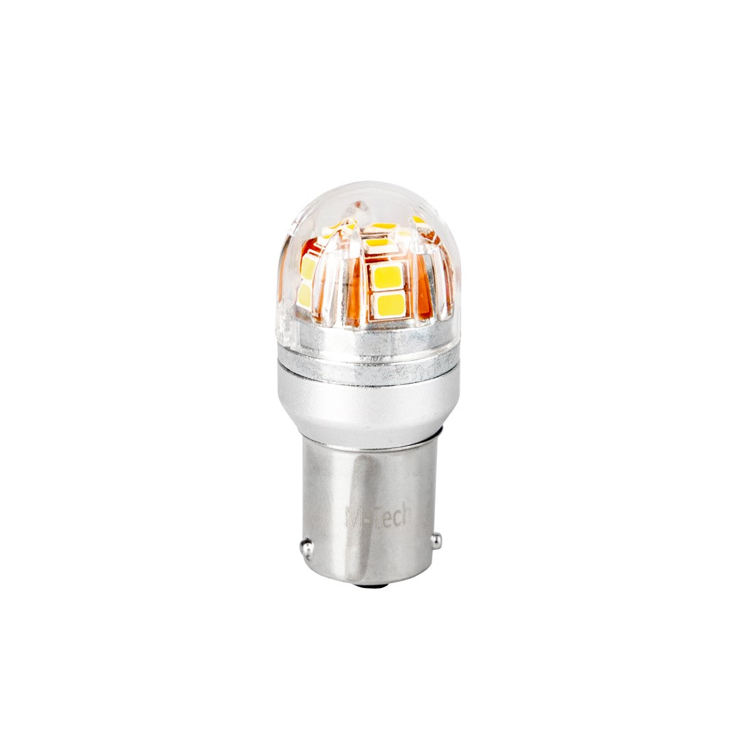 AMPOULE LED X 1- PY21W, 12-24V 15X2835SMD, CANBUS, ORANGE (LB832Y-01B PLATINUM)