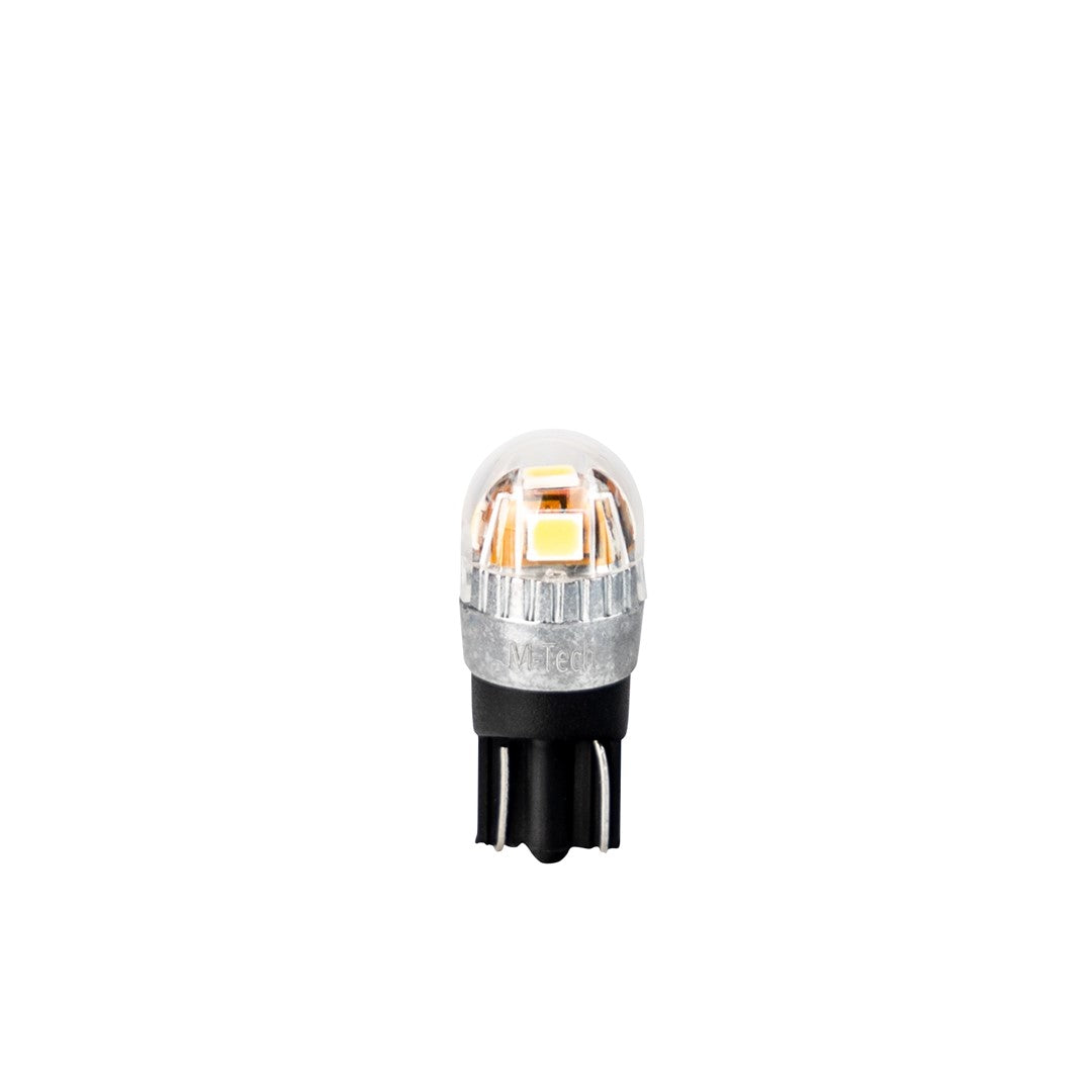 AMPOULES LED X 2 - T10 W5W, 12-24V 5X2835SMD 1W, BLANC (LB835W-02B PLATINUM)