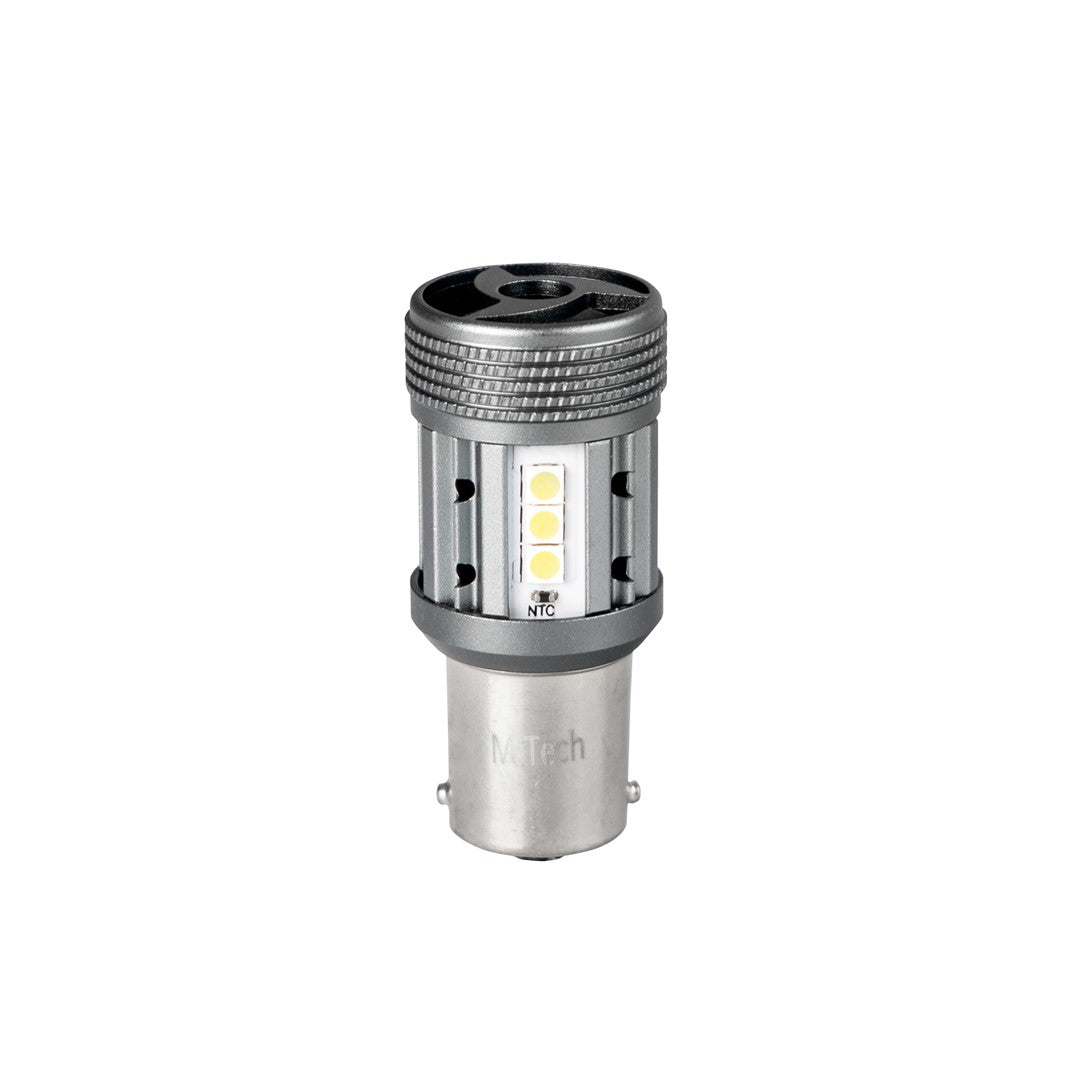 AMPOULE LED X 1 - 1156 P21W, 12-24V, 12X3030SMD, CANBUS, BLANC (LB851W-01B PLATINUM)