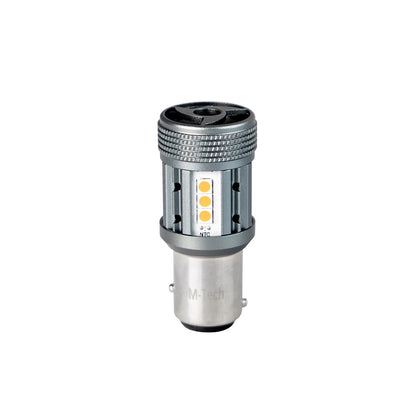 AMPOULE LED X 1 - 1157 P21/5W, 12-24V, 12X3030SMD, CANBUS, ROUGE (LB853R-01B PLATINUM)