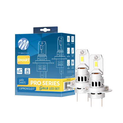 2 AMPOULES LED GOLD H7 42W 12V 4000K 4600LM MAX PLUG AND PLAY