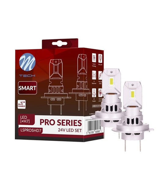2 AMPOULES LED H7 46W 24V 6000K 4800LM MAX PLUG AND PLAY