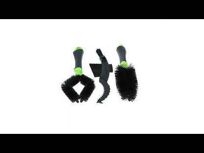 JEU DE BROSSES DE NETTOYAGE 3 PIECES POUR VELO DRESCO