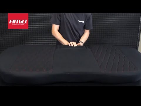 JEU COMPLET DE HOUSSES DE SIEGE OTOM LIMITED 102 BLACK/GREY 3-ZIP