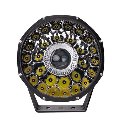 PROJECTEUR LASER LONGUE DISTANCE (UNITE) 28XHP LED + 1X30W LED LASER BLANC 12-24v