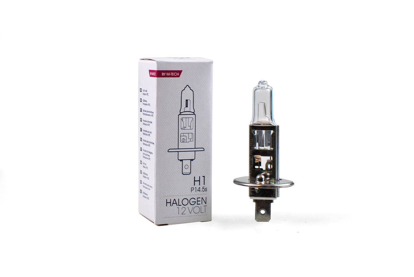 AMPOULE HALOGENES H1 P14.5S 12V 55W (BOITE) X1 MTECH