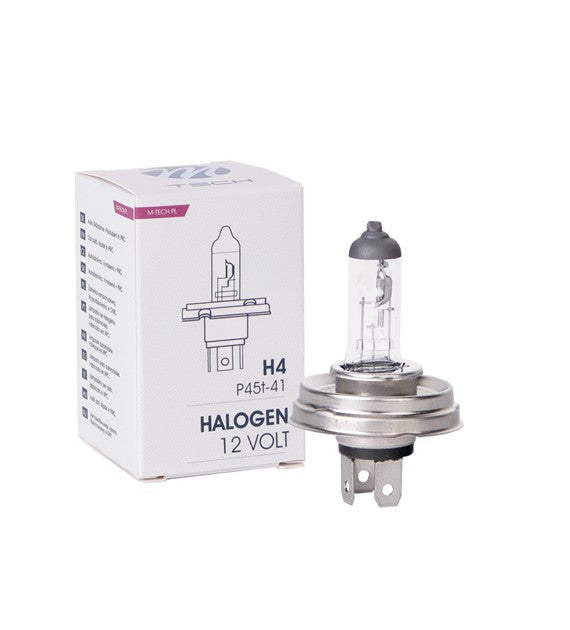 AMPOULE HALOGENE H4 P45T 12V 60/55W (BOITE) X 1 MTECH