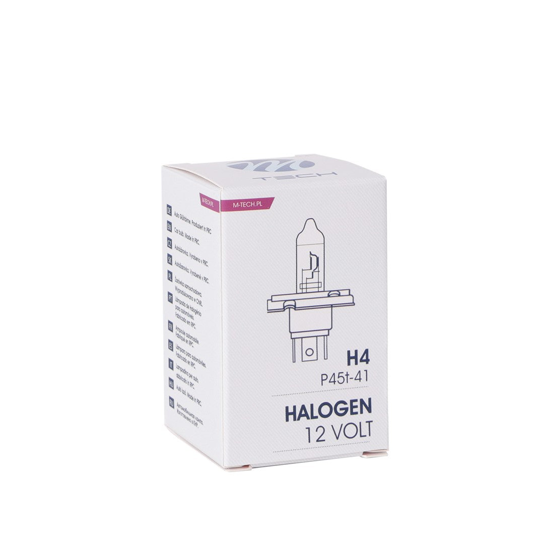 AMPOULE HALOGENE H4 P45T 12V 60/55W (BOITE) X 1 MTECH