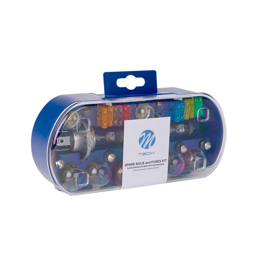 MAXI COFFRET D'AMPOULES DE SECOURS 30PCS 2 X H4 12V MTECH