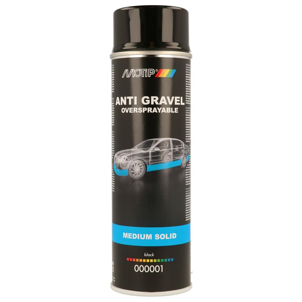 ANTIGRAVILLONS NOIR UBC AEROSOL 500ML MOTIP