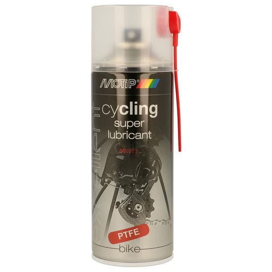 LUBRIFIANT POUR CHAINE DE VELO SUPER AEROSOL 400ML MOTIP