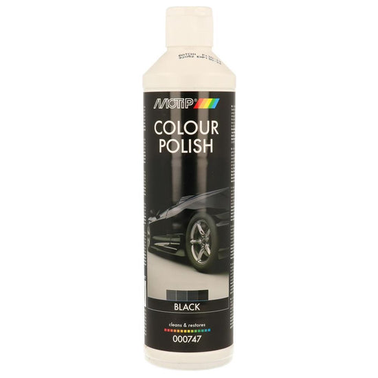 POLISH PIGMENTS NOIR MOTIP FLACON 500ML MOTIP