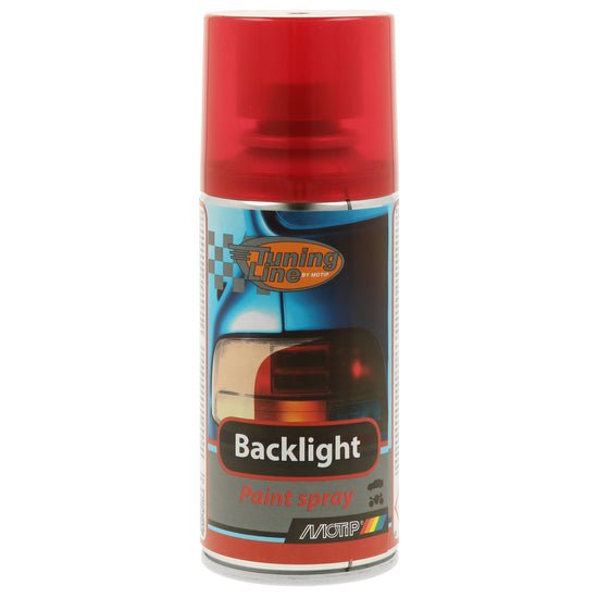 VERNIS POUR FEUX ARRIERES ROUGE AEROSOL 150ML MOTIP