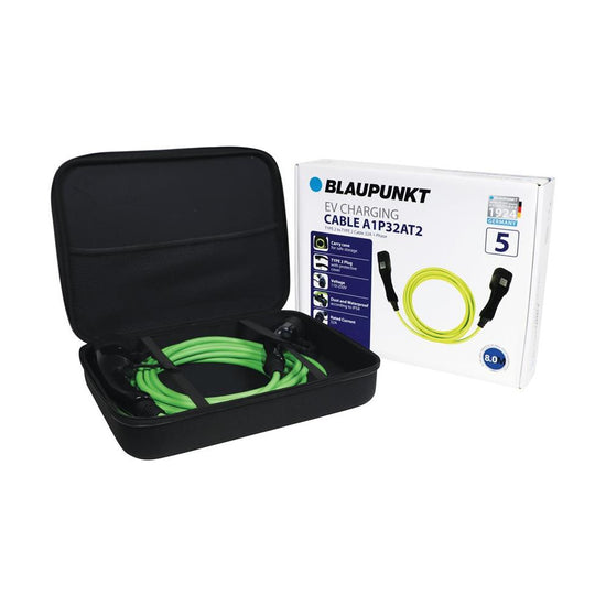 CABLE CHARGE VEHICULE ELECTRIQUE 32A MONOPHASE T2 >T2 A1P32AT2 N°5 BLAUPUNKT