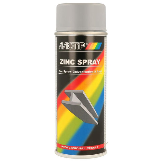 PEINTURE DE GALVANISATION A FROID AEROSOL 400ML MOTIP