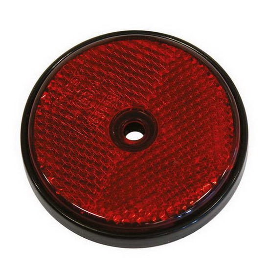 CATADIOPTRE ROND Ø70MM ROUGE NON EMBALLE X1