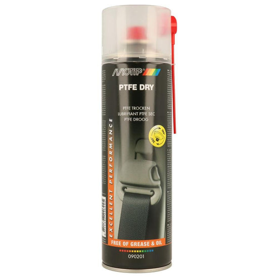 LUBRIFIANT PTFE SEC AEROSOL 500ML MOTIP