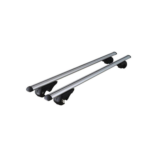 BARRES DE TOIT (X2) UNIVERSELLES POUR RAILS DE TOIT OUVERTS MENABO z