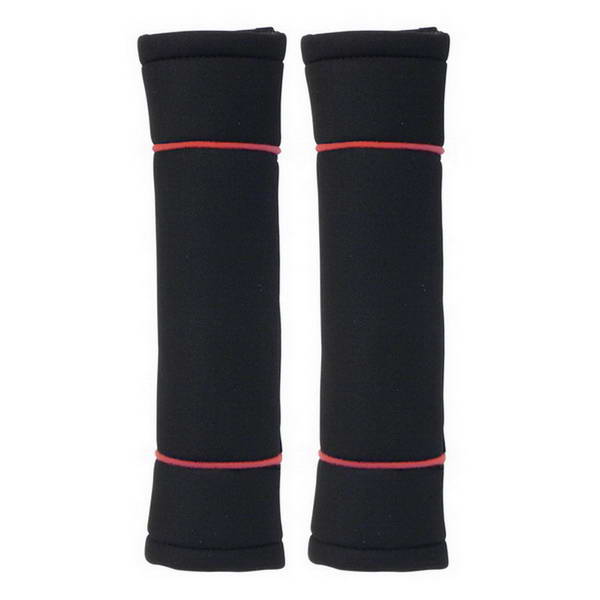 PROTEGE CEINTURE  CLASSIC  NOIR/ROUGE 2PCS