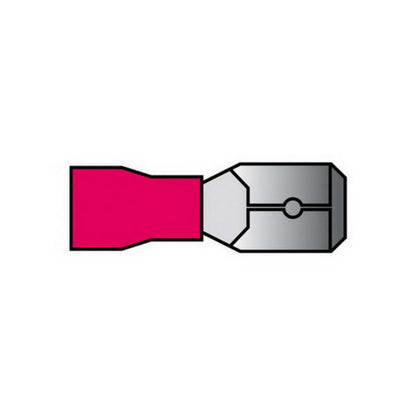 COSSES 540 POUR CABLES Ø0.5 1.5MM ROUGE 10PCS z