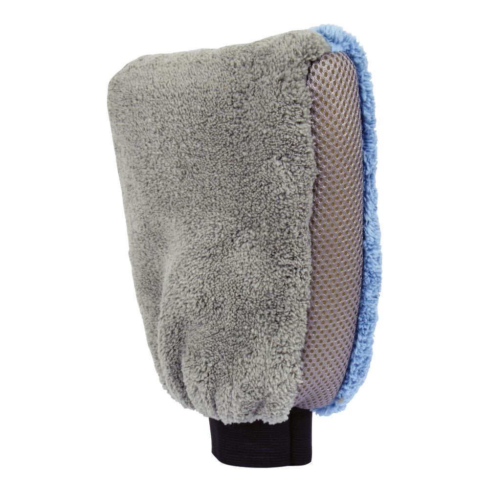 GANT DE LAVAGE MICROFIBRE BI COLOR