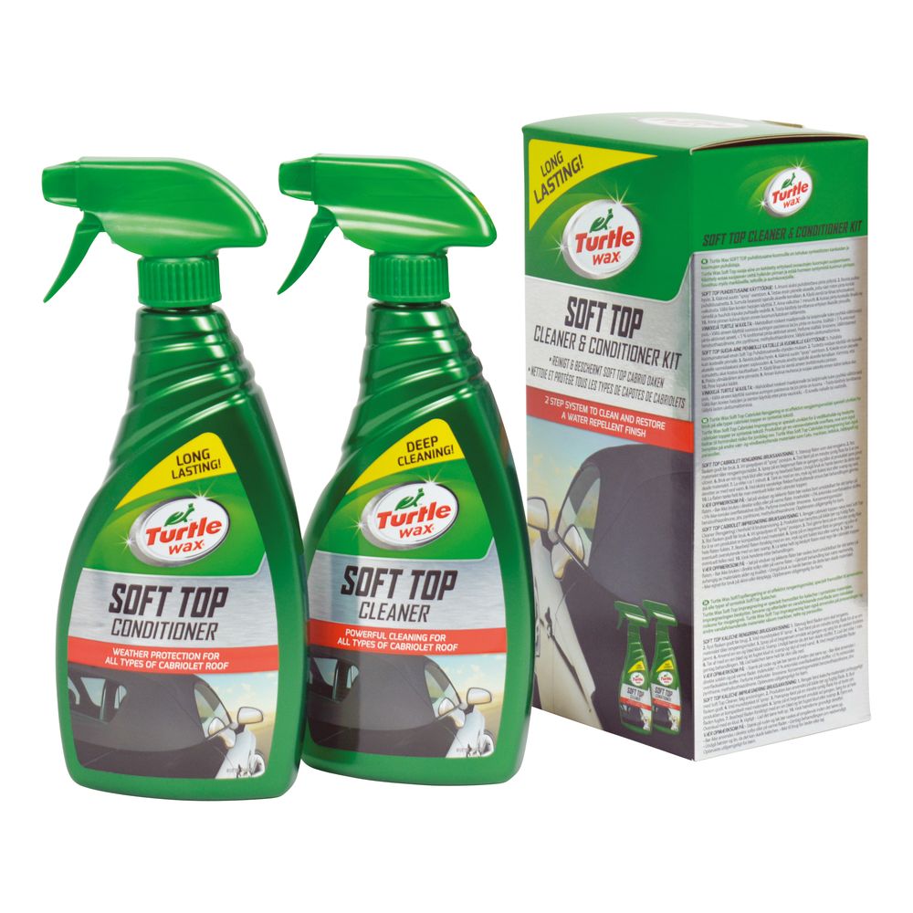 NETTOYANT CAPOTE TOILE FG6648 PULVERISATEUR 2X 500ML TOTURTLE WAX